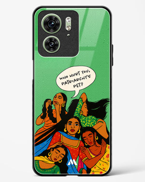 Patriarchy's Pet Glass Case Phone Cover (Motorola)