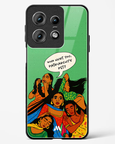 Patriarchy's Pet Glass Case Phone Cover (Motorola)