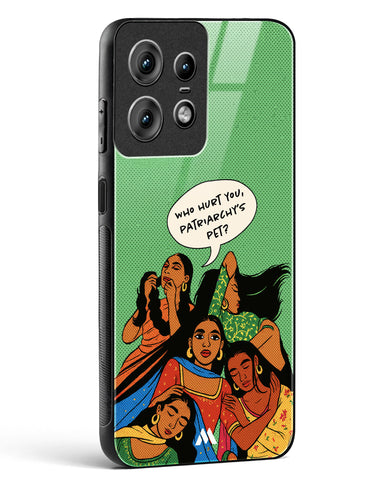 Patriarchy's Pet Glass Case Phone Cover (Motorola)