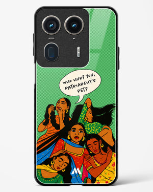 Patriarchy's Pet Glass Case Phone Cover (Motorola)
