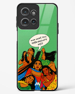 Patriarchy's Pet Glass Case Phone Cover (Motorola)