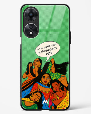 Patriarchy's Pet Glass Case Phone Cover (Oppo)