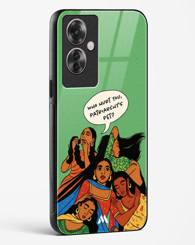Patriarchy's Pet Glass Case Phone Cover (Oppo)