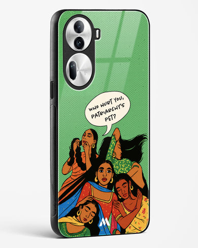 Patriarchy's Pet Glass Case Phone Cover (Oppo)