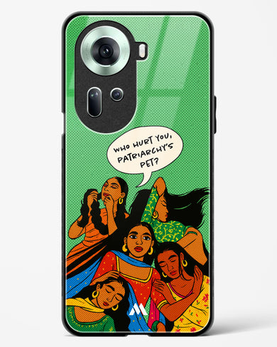Patriarchy's Pet Glass Case Phone Cover (Oppo)
