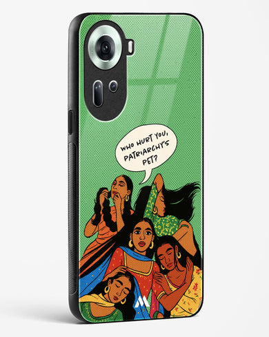 Patriarchy's Pet Glass Case Phone Cover (Oppo)