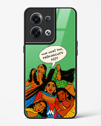 Patriarchy's Pet Glass Case Phone Cover (Oppo)