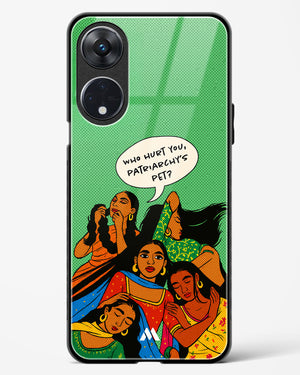 Patriarchy's Pet Glass Case Phone Cover (Oppo)