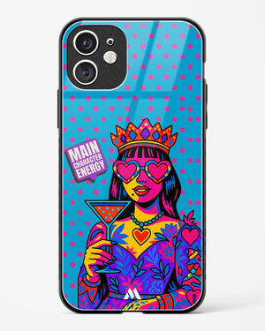 Main Character Energy Glass Case Phone Cover (Apple)