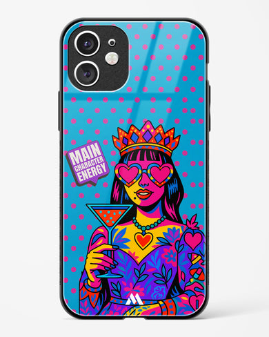 Main Character Energy Glass Case Phone Cover (Apple)