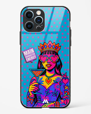 Main Character Energy Glass Case Phone Cover (Apple)