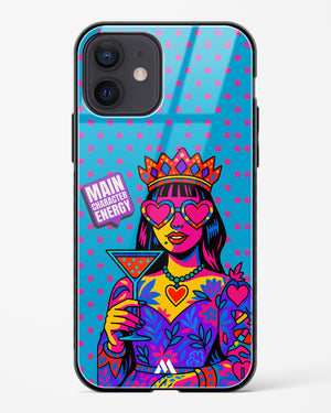 Main Character Energy Glass Case Phone Cover (Apple)