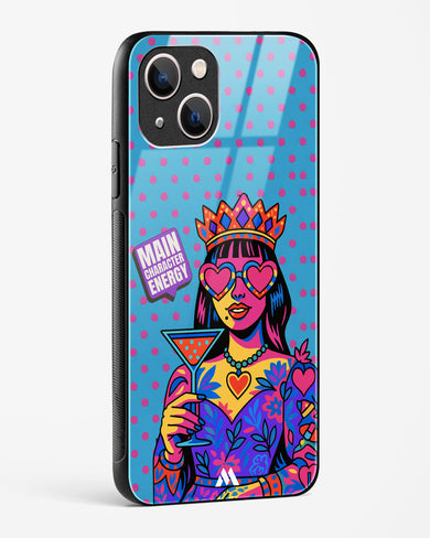 Main Character Energy Glass Case Phone Cover (Apple)