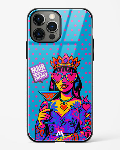 Main Character Energy Glass Case Phone Cover (Apple)
