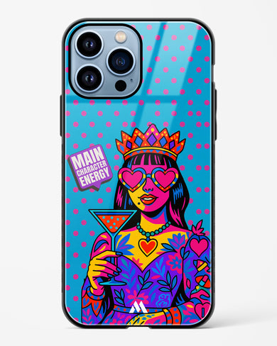 Main Character Energy Glass Case Phone Cover (Apple)