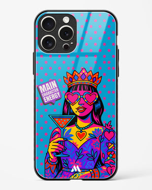 Main Character Energy Glass Case Phone Cover (Apple)