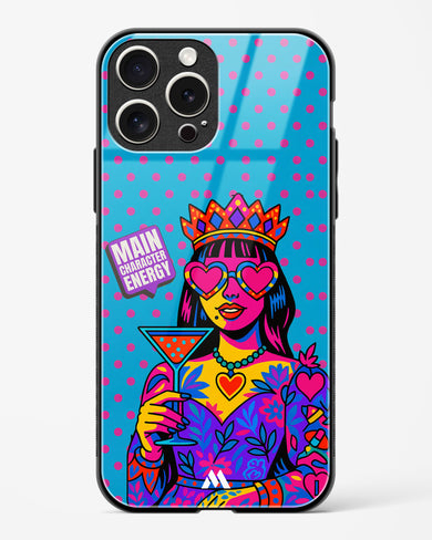 Main Character Energy Glass Case Phone Cover (Apple)