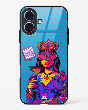 Main Character Energy Glass Case Phone Cover (Apple)