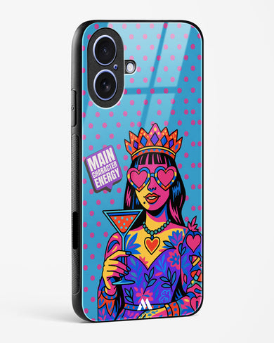 Main Character Energy Glass Case Phone Cover (Apple)