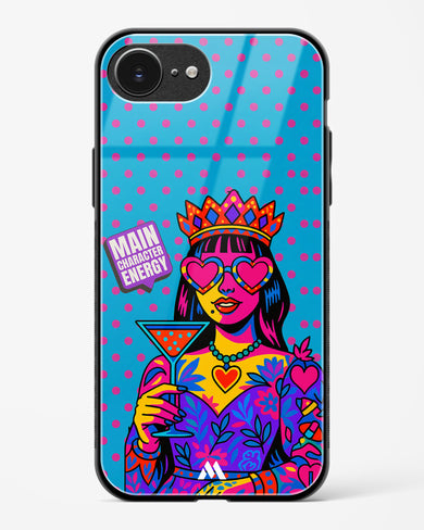 Main Character Energy Glass Case Phone Cover (Apple)