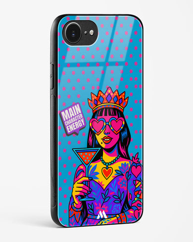 Main Character Energy Glass Case Phone Cover (Apple)