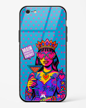 Main Character Energy Glass Case Phone Cover (Apple)