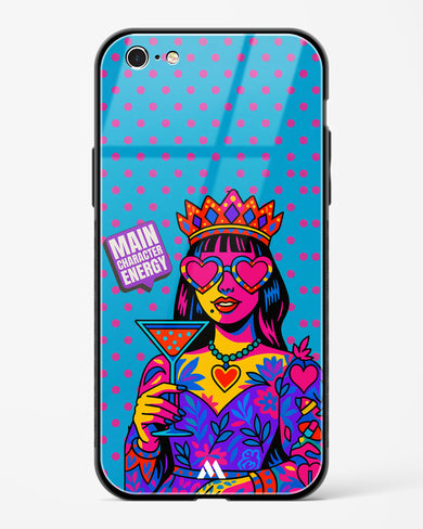 Main Character Energy Glass Case Phone Cover (Apple)