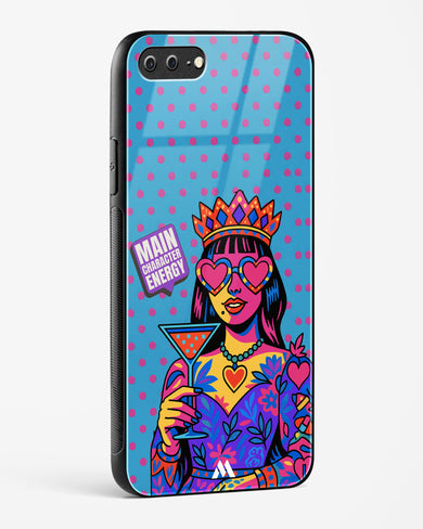 Main Character Energy Glass Case Phone Cover (Apple)