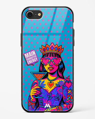 Main Character Energy Glass Case Phone Cover (Apple)