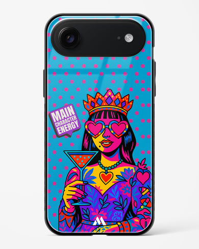 Main Character Energy Glass Case Phone Cover (Apple)