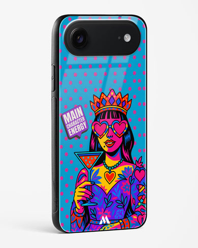 Main Character Energy Glass Case Phone Cover (Apple)