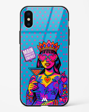 Main Character Energy Glass Case Phone Cover (Apple)