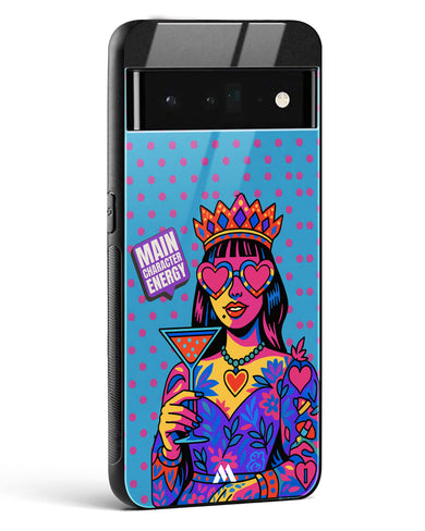 Main Character Energy Glass Case Phone Cover (Google)