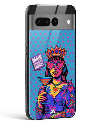 Main Character Energy Glass Case Phone Cover (Google)