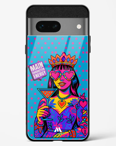 Main Character Energy Glass Case Phone Cover (Google)