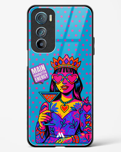 Main Character Energy Glass Case Phone Cover (Motorola)
