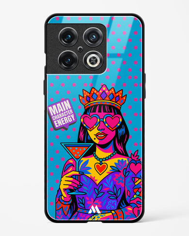 Main Character Energy Glass Case Phone Cover (OnePlus)