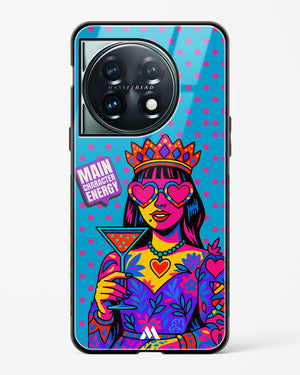 Main Character Energy Glass Case Phone Cover (OnePlus)