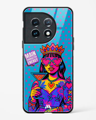 Main Character Energy Glass Case Phone Cover (OnePlus)