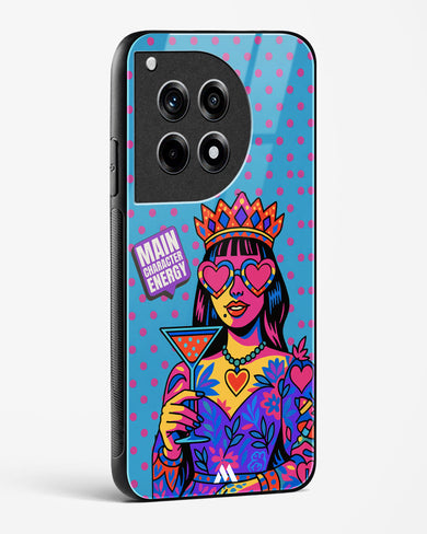 Main Character Energy Glass Case Phone Cover (OnePlus)