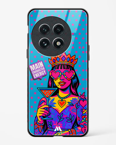 Main Character Energy Glass Case Phone Cover (OnePlus)
