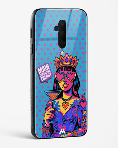 Main Character Energy Glass Case Phone Cover (OnePlus)