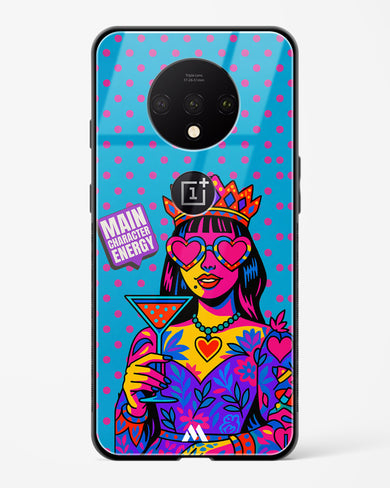Main Character Energy Glass Case Phone Cover (OnePlus)
