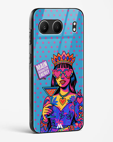 Main Character Energy Glass Case Phone Cover (OnePlus)