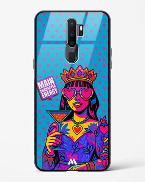 Main Character Energy Glass Case Phone Cover (Oppo)