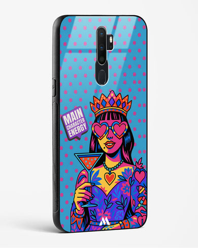 Main Character Energy Glass Case Phone Cover (Oppo)