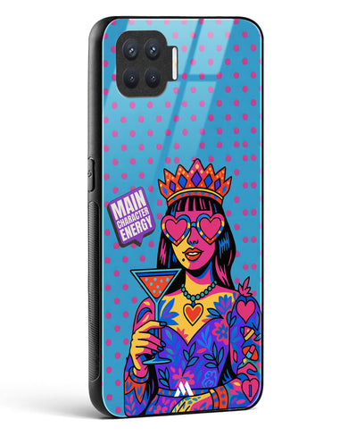 Main Character Energy Glass Case Phone Cover (Oppo)