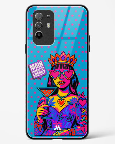 Main Character Energy Glass Case Phone Cover (Oppo)
