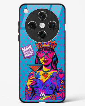 Main Character Energy Glass Case Phone Cover (Oppo)