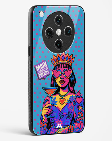Main Character Energy Glass Case Phone Cover (Oppo)